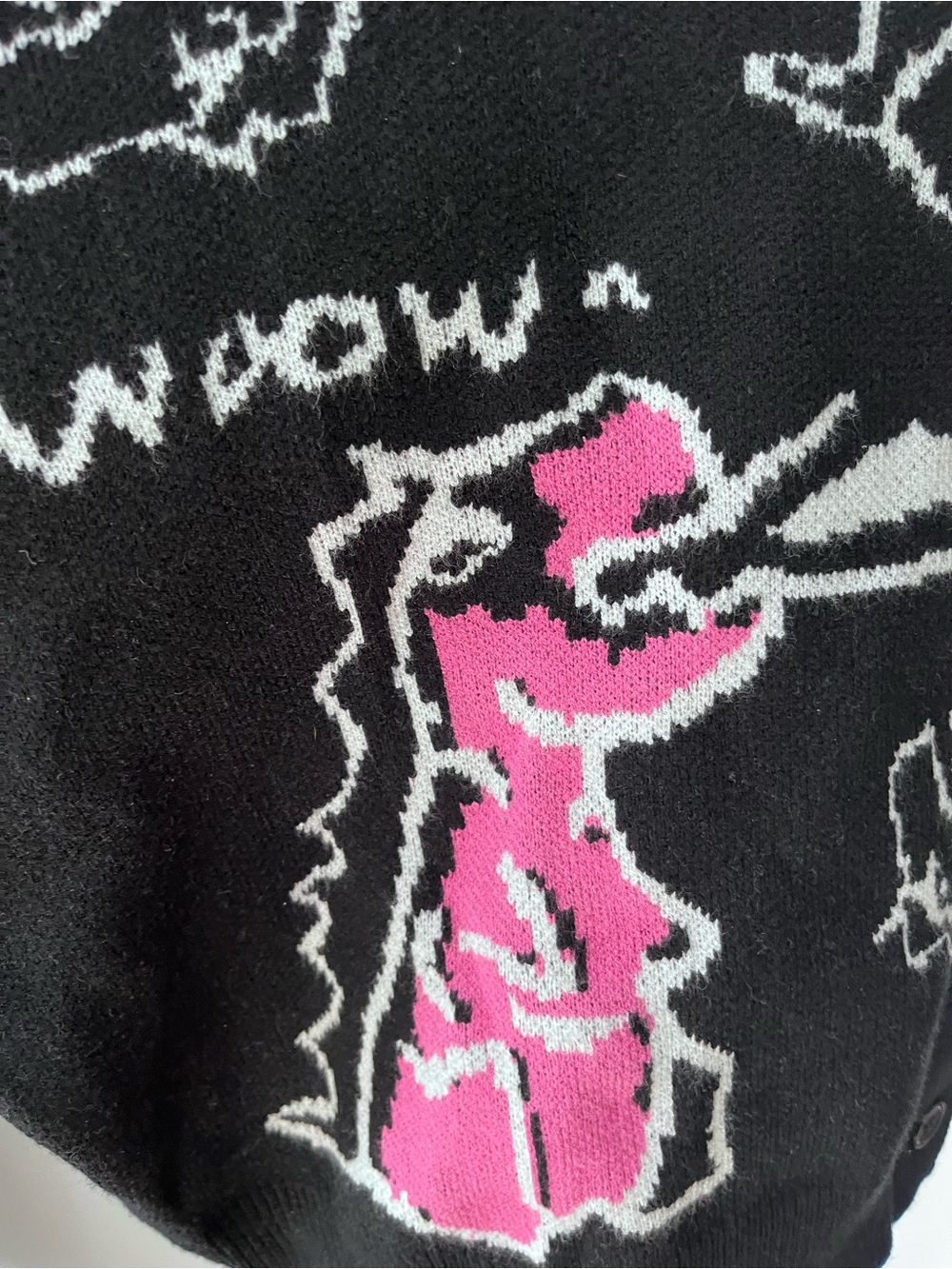 NWT Cider Godzilla Dragon Cardigan Sweater